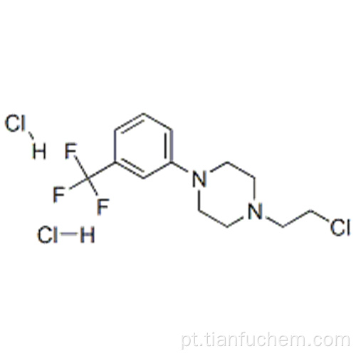 1- (2-Cloroetil) -4- [3- (trifluorometil) fenil] piperazina CAS 57061-71-9